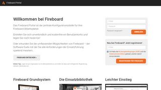 
                            1. Fireboard Portal: Startseite