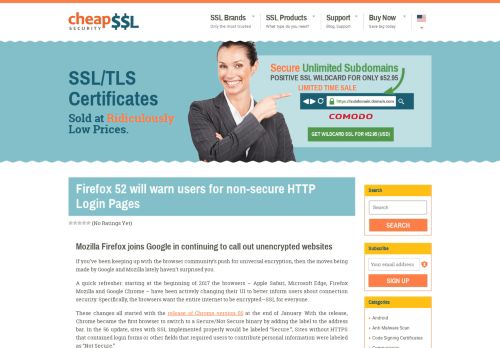 
                            12. Firefox 52 will warn users for non-secure HTTP Login Pages