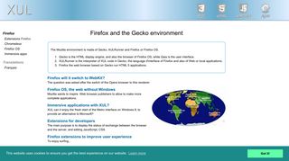 
                            8. Firefox and the Gecko environment - Xul.fr