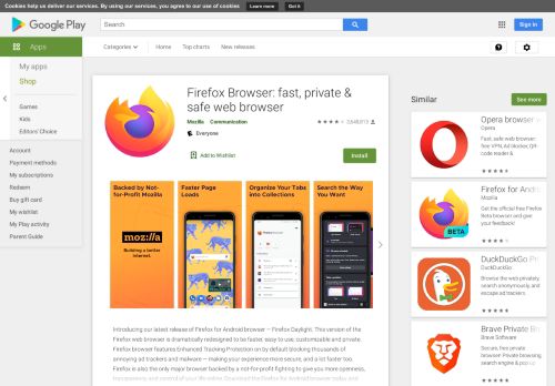 
                            9. Firefox Browser fast & private - Apps on Google Play