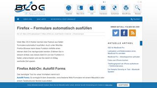 
                            9. Firefox - Formulare automatisch ausfüllen » Blog IT-Solutions