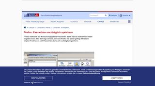 
                            9. Firefox: Passwörter nachträglich speichern – Berlin.de
