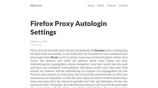 
                            1. Firefox Proxy Autologin Settings – bluecon