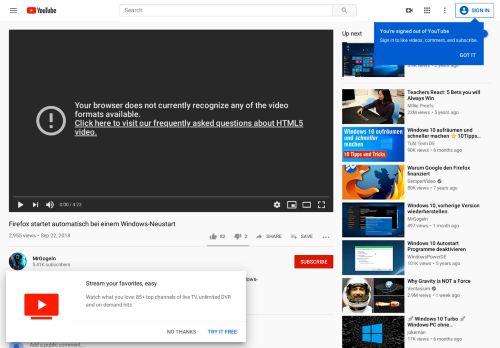 
                            6. Firefox startet automatisch bei einem Windows-Neustart - YouTube