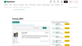 
                            9. Firenze WiFi - Florence Forum - TripAdvisor