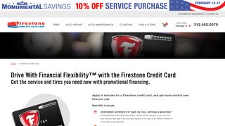 
                            4. Firestone Credit Card | Firestone Complete Auto Care