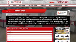 
                            9. Firestorm Email | PSM Marketing