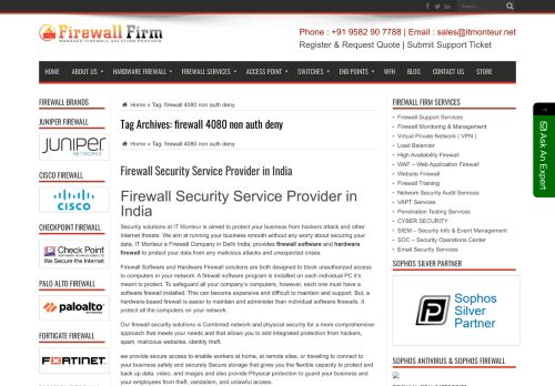 
                            2. firewall 4080 non auth deny | Firewall Security Company India