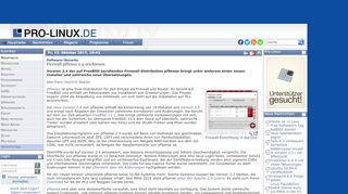 
                            11. Firewall pfSense 2.4 erschienen - Pro-Linux