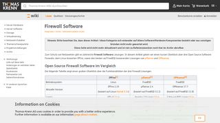 
                            9. Firewall Software – Thomas-Krenn-Wiki