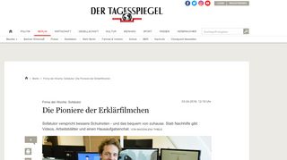
                            13. Firma der Woche: Sofatutor: Die Pioniere der Erklärfilmchen - Berlin ...