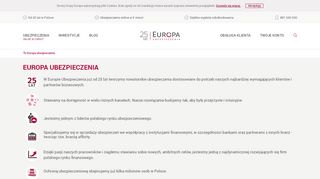 
                            12. Firma ubezpieczeniowa - Informacje o firmie - Grupa ... - TU Europa