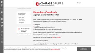 
                            3. Firmenbuch-Grundbuch | Compass-Gruppe - Information für Ihren Vorteil