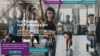 
                            1. Firmenfitness mit qualitrain | Wir bewegen Unternehmen