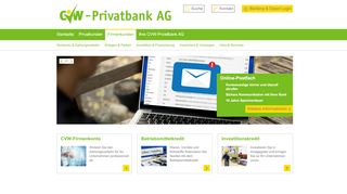 
                            6. Firmenkunden - CVW-Privatbank AG