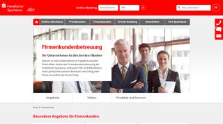 
                            11. Firmenkunden - Frankfurter Sparkasse