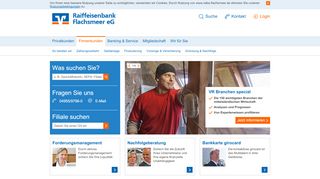 
                            7. Firmenkunden - Raiffeisenbank Flachsmeer eG