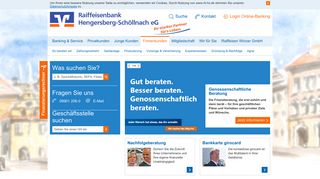 
                            5. Firmenkunden - Raiffeisenbank Hengersberg-Schöllnach eG