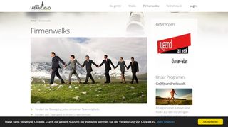 
                            10. Firmenwalks - WALK4FUN Ge(h)sundheitsförderung