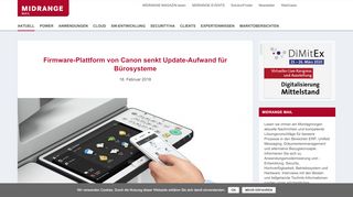 
                            10. Firmware-Plattform von Canon senkt Update-Aufwand für ...