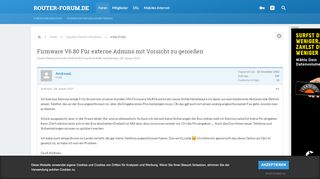 
                            4. Firmware V6.80 Für externe Admins mit Vorsicht zu genießen - auf ...