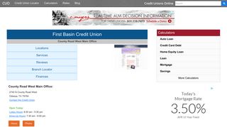 
                            7. First Basin Credit Union - Odessa, TX - Credit Unions Online