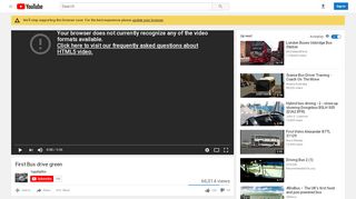 
                            3. First Bus drive green - YouTube