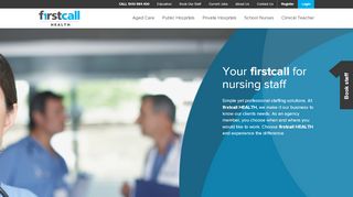 
                            5. First Call Health | Leading Nursing Agency
