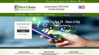 
                            12. First Choice Federal Credit Union