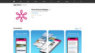 
                            6. First Choice Holidays on the App Store - iTunes - Apple