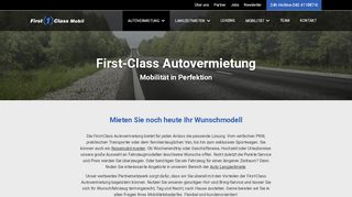 
                            6. First-Class Autovermietung Hamburg