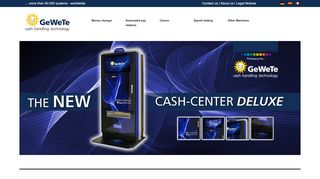 
                            9. First class change machines from the market leader in Germany