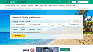
                            9. First Class Flights to Vilhelmina - TripAdvisor