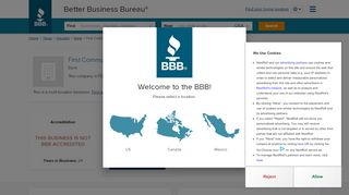 
                            11. First Community Bank | Better Business Bureau® Profile