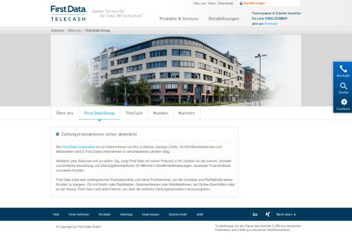 
                            12. First Data – Abwicklung von Zahlungstransaktionen | TeleCash