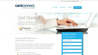 
                            7. First Data Payeezy - Apply Online