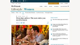 
                            7. First date advice: The new rules you need to know - The Telegraph