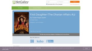
                            5. First Daughter (The Dharian Affairs #3) | Susan Kaye Quinn ...
