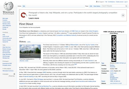 
                            11. First Direct - Wikipedia