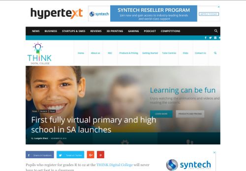 
                            8. First fully virtual primary and high school in SA launches - htxt.africa