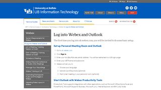 
                            13. First Login to Webex: Set Up Personal Meeting Room and Outlook ...