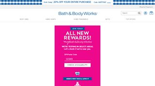 
                            11. First Look Sign Up | Bath & Body Works