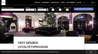 
                            2. FIRST MEMBER LOYALITETSPROGRAM | First Hotels