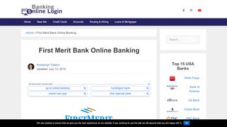 
                            2. First Merit Bank (Huntington Bank) | Best Online Banking Guides