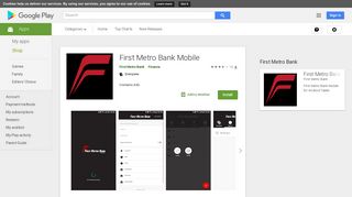 
                            1. First Metro Bank Mobile - Google Play पर ऐप्लिकेशन