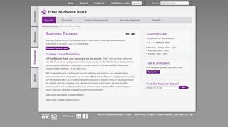 
                            13. First Midwest Bank | Business Express Login