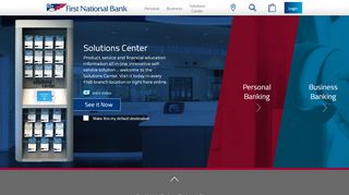 
                            10. First National Bank: Business & Personal Banking in PA, OH, NC, SC ...