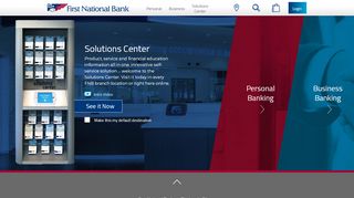 
                            11. First National Bank: Business & Personal Banking in PA, OH, NC ...