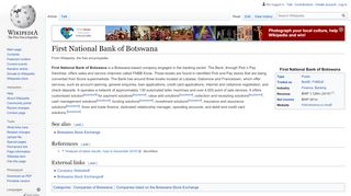 
                            13. First National Bank of Botswana - Wikipedia