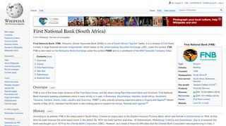 
                            2. First National Bank (South Africa) - Wikipedia